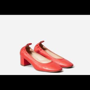 Everlane Red Day Heel